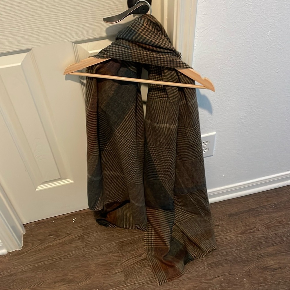 Zara brown scarf